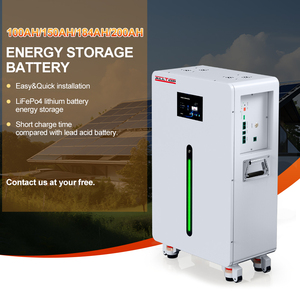 Batería de Almacenamiento de Energía Doméstica de Alta Potencia y Gran Capacidad, 25.6V 51.2V 100Ah 200Ah 230Ah 280Ah 300Ah 314Ah 628Ah, Carga Rápida - Product Image 1