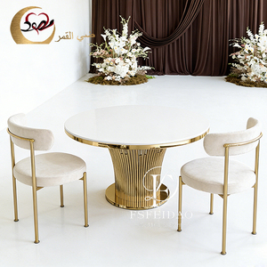 Silla de Comedor de Acero Inoxidable con Funda Extraíble, Diseño Romántico y Elegante para Muebles de Hogar y Banquetes de Boda - Product Image 6