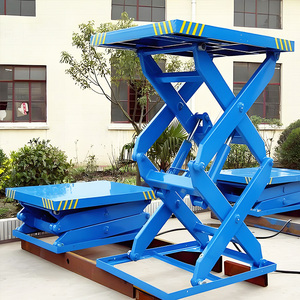 Cố định điện thủy lực nền tảng nâng 4M 8M 14M 16M cắt kéo thang máy thang máy cho xe ô tô nâng bảng - Product Image 1