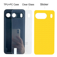 Coque de téléphone en verre trempé vierge pour impression UV pour ONEPLUS NORD 4 5G