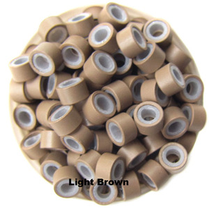 Microanillos de silicona de aluminio, herramienta de extensiones de cabello de 5mm, 500 unidades - Product Image 2