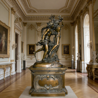 Esculturas de Bronce Clásicas Europeas de Alta Gama, Decoración Interior de Lujo, Grandes Esculturas Figurativas para Museos y Hoteles