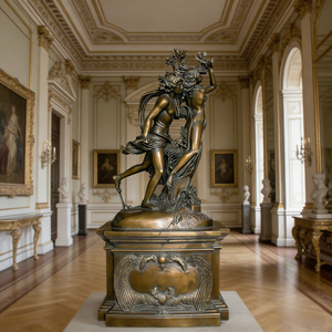 Bellissima Statua Decorativa da Giardino per Esterni, Grande Scultura in Metallo Personalizzata del Gruppo Laokong, Statua in Bronzo - Product Image 1