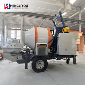 Hormigonera con Bomba de 20m³ <span class=keywords><strong>a</strong></span> 30m³/h, Autocargadora de Cemento, Arena y Grava con Bomba de Hormigón, Bomba de Cemento Portátil en Venta - Product Image 3