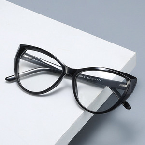 <span class=keywords><strong>Gafas</strong></span> <span class=keywords><strong>de</strong></span> Moda con Montura Completa TR90 Estilo Ojo <span class=keywords><strong>de</strong></span> Gato para Mujer, Retro, Anti Luz Azul, Lentes Transparentes, Bisagra <span class=keywords><strong>de</strong></span> Resorte - Product Image 2