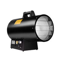 Chauffage au gaz propane BGE 55KW écologique et très efficace avec arrêt automatique de la flamme et protection contre la surchauffe, débit d'air de 2000m³/h pour