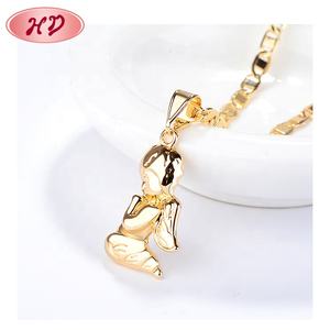 Commercio all'ingrosso dei monili di modo collane del pendente di disegno dell'oro pendent - Product Image 6