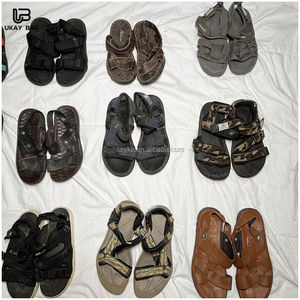 S12-3 Großhandel gebrauchte Schuhe Branded Second Hand Sandalen für Männer Second Hand Thrift Man Sandalen auf Lager Preis - Product Image 3