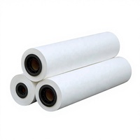 Rouleau de papier de transfert par sublimation blanc industriel 35 g/m² 110 pouces séchage rapide pour impression textile haute vitesse