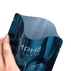 Custom Design Stand up Pouch Easy Tear Mylar Bag Soft Touch Packaging Bags Moisture Proof Luxury Foil Pouch Factory OEM ODM - Product Image 3