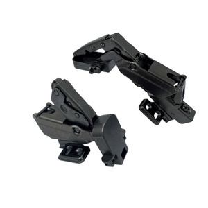 165 Degree Steel Profile Hinge Large Angle for Wardrobe Cabinet Soft Close Hinges <b>Kitchen</b> Bedroom - Product Image 1