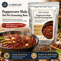 Base de soupe Mala au poivre du Sichuan de Chongqing 500g, assaisonnement chinois épicé au piment et à l'huile de soja, durée de conservation de 10 mois