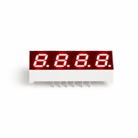 Ultra Bright 0.28 Inch 4 Digits Red 7 Segment Led Display Digital Tube Common Cathode Anode 2489as for Arduino Diy Project