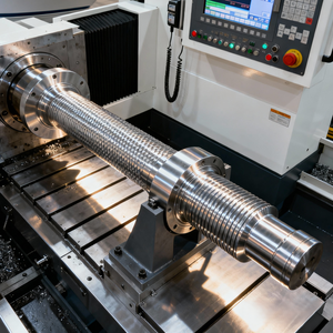 Tube de guidage en titane usiné CNC sur mesure selon les plans, ensemble de vis à billes à froid de haute précision pour routeur CNC - Product Image 1