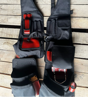 Sac de rangement pour outils d'électricien Portable et durable, kits d'outils de réparation étanches multifonctions, mallette d'outils de rangement robuste