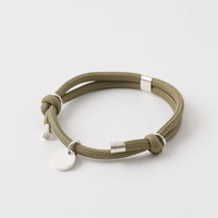 Collier pour chien et chat réfléchissant de luxe personnalisé 2026 en paracorde avec logo personnalisé, corde de collier pour chien