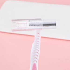 Rasoir de sécurité à trois couches avec poignée antidérapante Maiduola Private Label, 4 pièces, pour femmes et hommes, achat de rasoir de sécurité MDL006 - Product Image 5