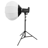 Diffuseur de flash portable YUYUE DIGIT 65 cm, construction en nylon et métal, pliable, installation rapide, équipement photographique compatible