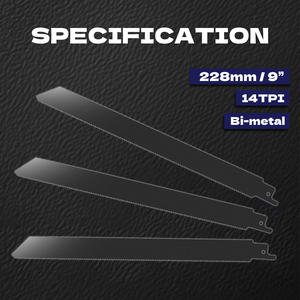 Lames de <span class=keywords><strong>scie</strong></span> alternative bi-métal Lames Sawzall Démolition Clous en bois <span class=keywords><strong>Lame</strong></span> de <span class=keywords><strong>scie</strong></span> à découper en métal en plastique - Product Image 5