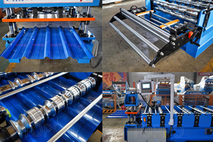 מכונת ייצור יריעות גג IBR לייצוא לאפריקה/דרום אמריקה/אסיה, מכונת יריעות גג טרפזואידליות - Product Image 2