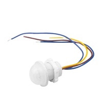 Interruptor con Sensor Infrarrojo PIR 220V 110V, Control Automático, Ajuste de Tiempo/Modo, Detector de Movimiento Corporal Inductivo