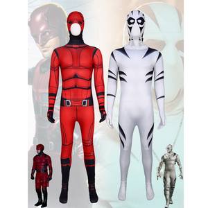 Disfraz de Daredevil para Adultos, Traje de Héroe con Máscara para Cosplay, Fiesta, <span class=keywords><strong>Disfraces</strong></span> - Product Image 2
