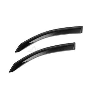 Pare-soleil de fenêtre fumé en acrylique pour <span class=keywords><strong>Renault</strong></span> Fluence 2009-2020, à coller, protection contre la pluie, 4 pièces - Product Image 1