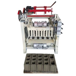 4-35 mesin Multi cetakan blok mesin bata dapat menghasilkan berbagai ukuran batu bata beton semen-sederhana dan praktis - Product Image 6