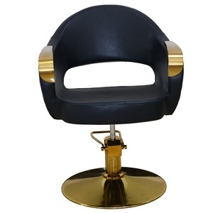 Fauteuil de Barbier Ergonomique Moderne en Acier et Similicuir avec Relevage Hydraulique et Rotation à 360 Degrés pour Hôpital, Salle de Sport, École - Vente en Gros - Product Image 6