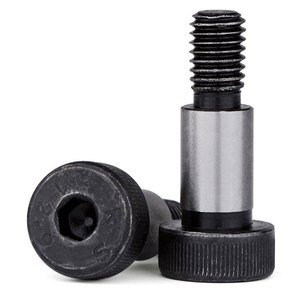 Perno de Hombro de Acero Galvanizado Negro con Cabeza Hexagonal Métrica de Grado 12.9, Fabricado en Fábrica, Venta al Por Mayor - Product Image 2