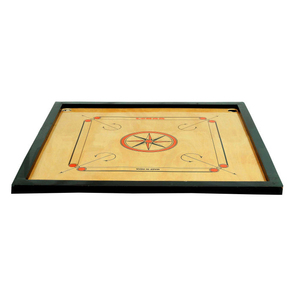Tablero de Carrom de Madera Premium, Tamaño de Torneo, Superficie de Juego Lisa, Juego de Mesa Familiar para Interiores - Product Image 1