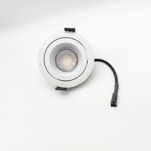 Luminaire en aluminium moulé sous pression de style <span class=keywords><strong>scandinave</strong></span> contemporain, LED COB <span class=keywords><strong>3</strong></span> pouces 12W - Product Image 4