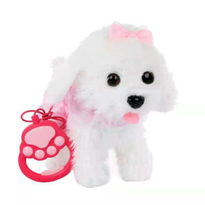 Peluche de <span class=keywords><strong>Perro</strong></span> con Control Remoto, Relleno de Algodón PP, Partes Móviles, Juguete Antiestrés, Regalo, Animal de Peluche - Product Image 5
