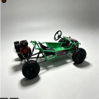 Kart tout-terrain à essence 4 roues, véhicule de rallye tout-terrain pour adultes, buggy de drift pour piste de montagne, véhicule d'escalade