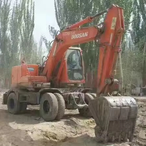 Pelle pelleteuse multifonctionnelle sur chenilles originale de la Corée DOOSAN DH150 Hyundai à haut rendement en bon état d'occasion en vente - Product Image 1
