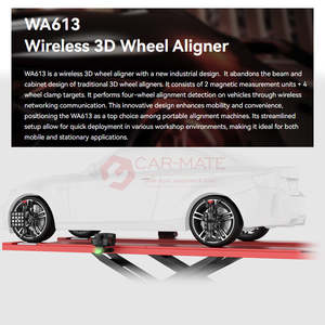 Alineador de Ruedas <span class=keywords><strong>3D</strong></span> Inalámbrico SmartSafe WA613 de Diseño Compacto con Elevador Magnético Instalación Rápida Sin Cables Capacidad de 50 kg 200 rpm - Product Image 4