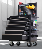 Carro de herramientas completo de alta resistencia, Kit de accesorios de tablero de clavijas, cajones de banco de trabajo para garajes, solución de almacenamiento de taller OEM personalizable