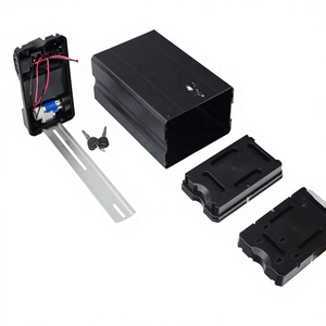 Boîtier de <span class=keywords><strong>batterie</strong></span> de vélo électrique ALX129 amélioré, type « Silver Fish », vide, compatible 36V-72V 18650/21700/Blade, en ABS renforcé et alliage d'aluminium, résistant aux chocs - Product Image 2