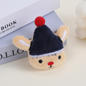 Materiales <span class=keywords><strong>de</strong></span> Manualidades Navideños <span class=keywords><strong>de</strong></span> Dibujos Animados, Adornos para Árbol <span class=keywords><strong>de</strong></span> Navidad, Muñecos <span class=keywords><strong>de</strong></span> <span class=keywords><strong>Peluche</strong></span> <span class=keywords><strong>de</strong></span> Santa Claus y Renos, Accesorios para Llaveros - Product Image 4