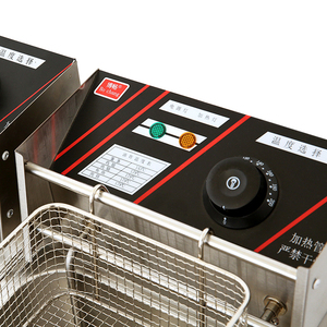 Friteuse électrique commerciale en acier inoxydable Bochang BDF-82A, vente chaude, capacité 6L+6L, friteuse à frites, OEM - Product Image 1