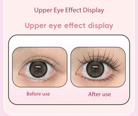 HERORANGE Faux cils en vison sans colle, super doux, sans retraitement requis, auto-adhésifs, effet 3D, fibres naturellement recourbées
