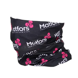 Custom All Over Print Logo Snood Multifunctional Headwear Tube Head Scarf Breathable Seamless Bandana Neck Gaiter