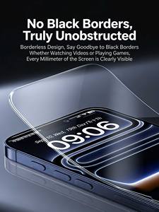 Protection d'écran en verre trempé anti-reflet Benks AR pour iPhone 13/14/15/16/17 Series, film de protection intégrale dureté 9H - Product Image 5