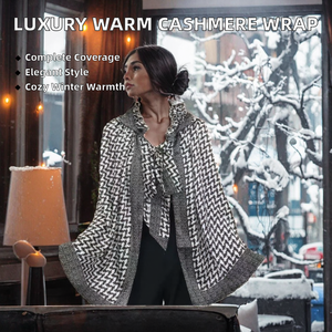 Châles, étoles, capes, couvertures, ponchos et écharpes en polyester pour femmes, au design de luxe, style musulman, épais, chauds et en pashmina pour l'hiver - Product Image 2