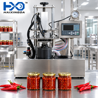 Machine de capsulage semi-automatique sous vide pour bocaux en verre de sauce chili avec couvercles métalliques à visser – Équipement d'emballage de bureau – Fournisseur