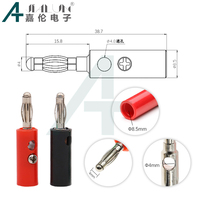 JIALUN High Quality Copper Alligator Clip Test Clips Instrument Meter Current Power Clips Fit 4mm Banana Plug