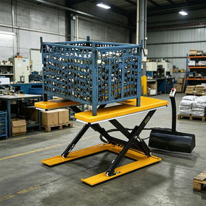 Plataforma Elevadora Hidráulica Tipo Tijera con Mecanismo Fijo en Forma de U/E - Product Image 5
