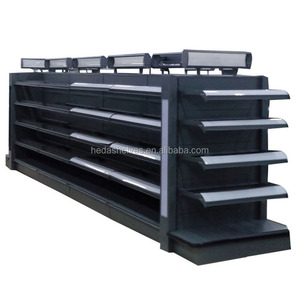 Metallo negozio di alimentari gondola scaffale del supermercato dimensione e colore può essere personalizzato - Product Image 6