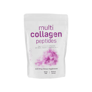 WELLBODY Marque Privée Poudre de Collagène Hydrolysé Multi-Peptides avec Acide Hyaluronique, Biotine et Vitamine C - Product Image 1