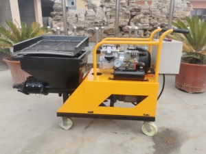 Vente directe d'usine en Chine - Pulvérisateur de mortier haute performance - Machine à projeter du plâtre et du sable pour la construction murale - Product Image 3